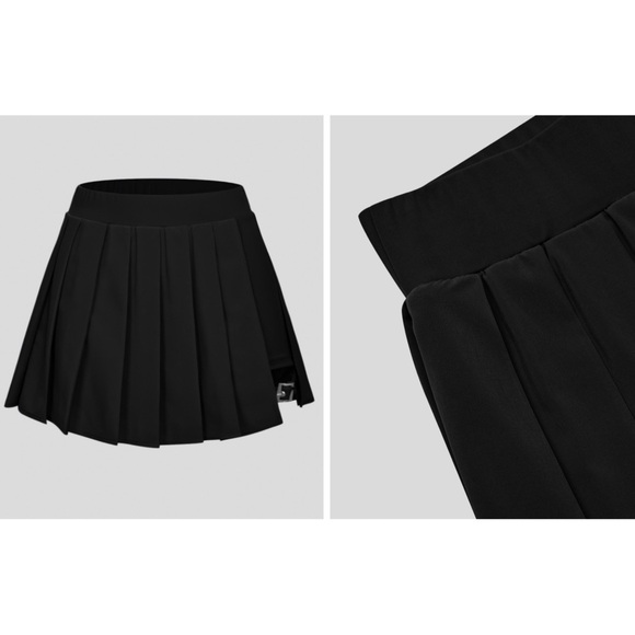 ⛔️ SOLD ⛔️ NWT Halara Beeezeful High Waisted Pleated Buckle Skirt - Picture 4 of 6